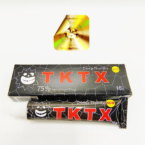 Tktx 75% black numbing cream